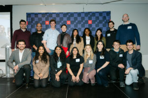 Harvard President’s Innovation Challenge finalists pose for group photo.
